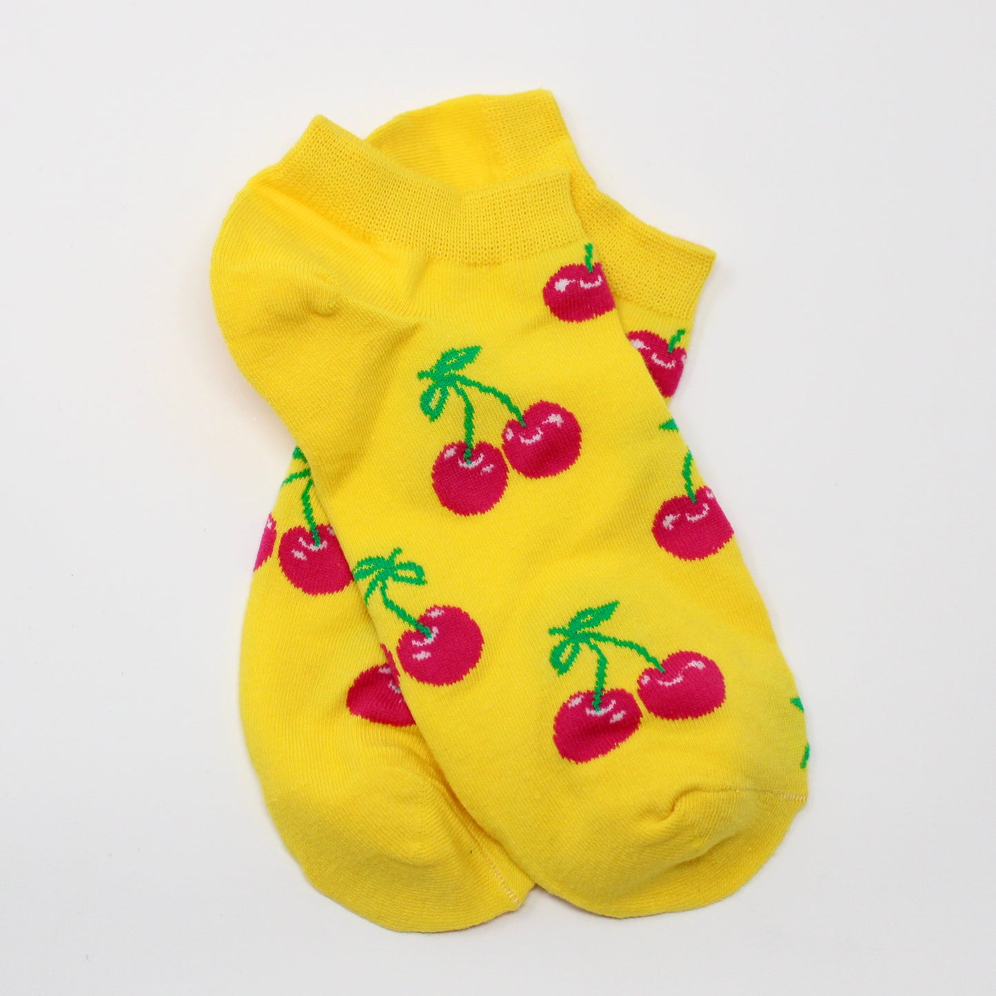 Cherry Anklet Socks
