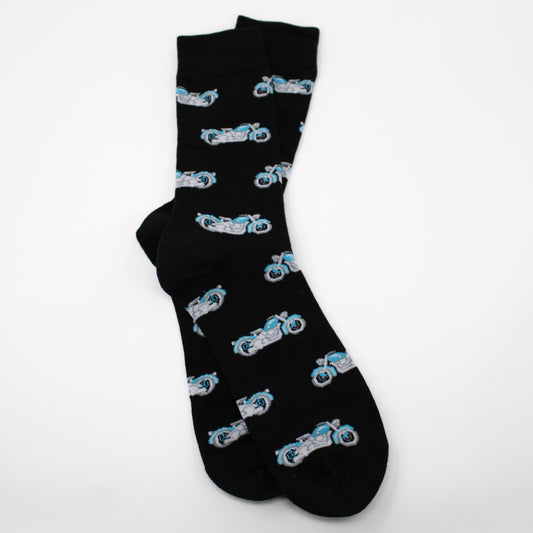 Blue Motorcycles socks