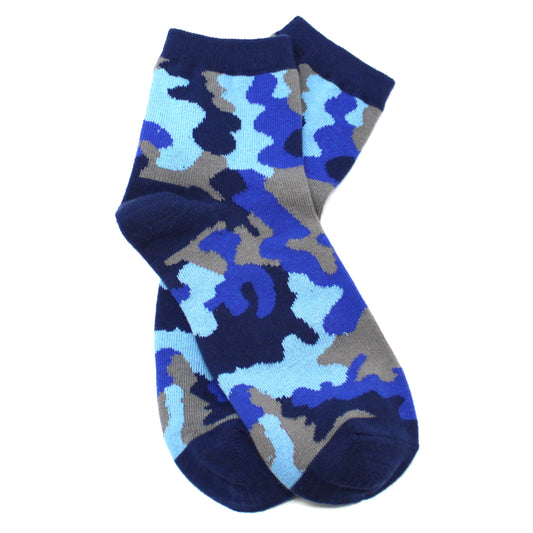 Camo Blue Socks