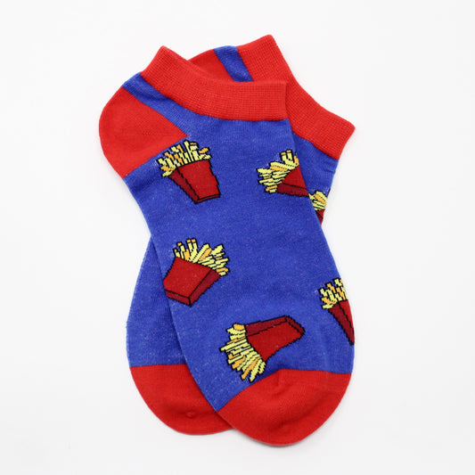 French Fries Anklet Socks