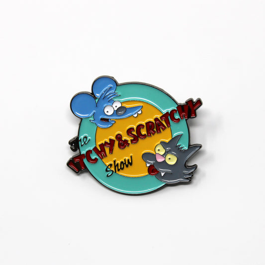 Itchy and Scratchy Pin