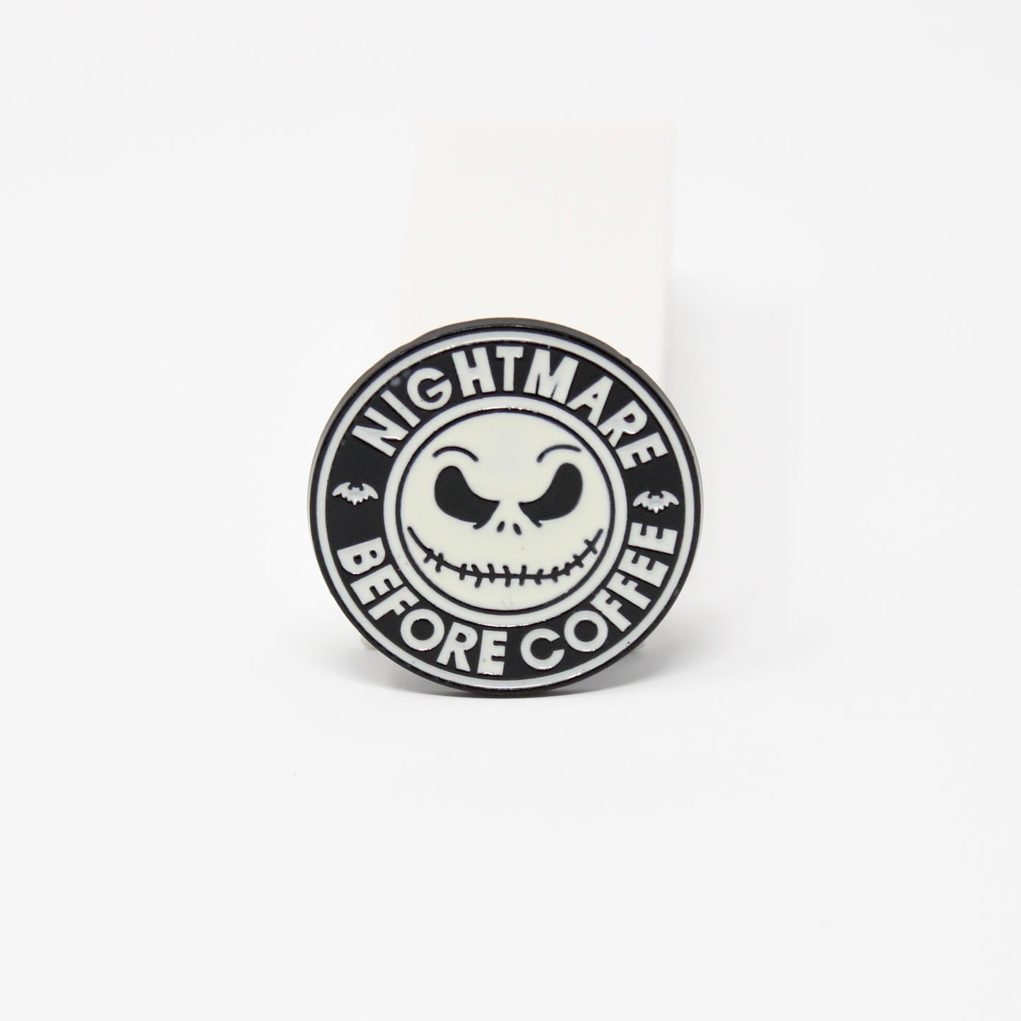 Nightmare Before Coffee Pin