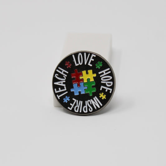 Autism Puzzle Pin