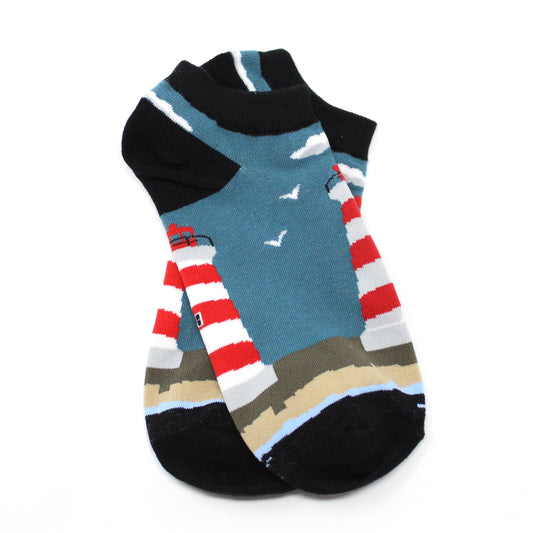 Lighthouse Anklet Socks